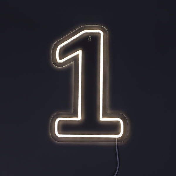 Tal 1 Neon Væglampe