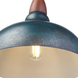 Oak Pendel Ø24 Galvaniseret Blå-Nordic Seasons-OutletLamper.dk
