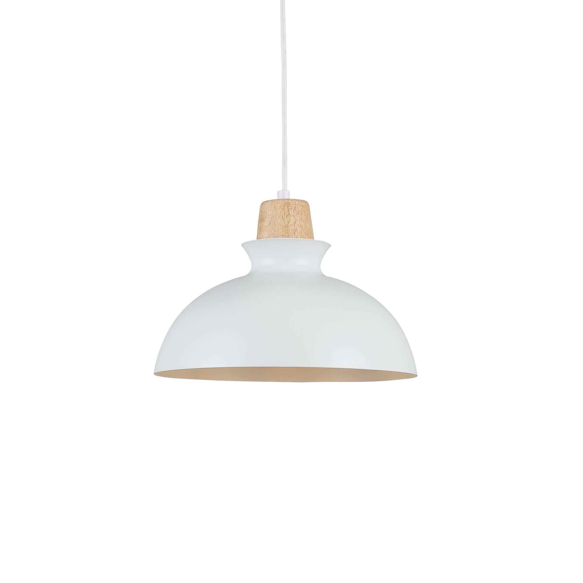 Tray Pendel Ø28 Hvid-Nordic Seasons-OutletLamper.dk