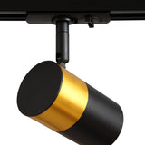 Prime Skinnespot GU10 Sort/Messing-Nordics Pro-OutletLamper.dk