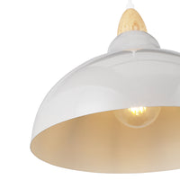 Oak Pendel Ø35 Glossy Grå-Nordic Seasons-OutletLamper.dk