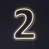 Tal 2 Neon Væglampe