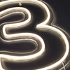 Tal 3 Neon Væglampe
