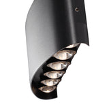 Ortelo 12W 32cm Væglampe Sort-Nordics Pro-OutletLamper.dk