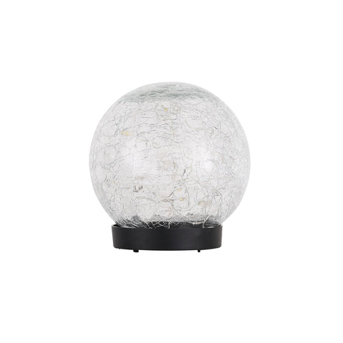 Solcelle Glaskugle 12cm