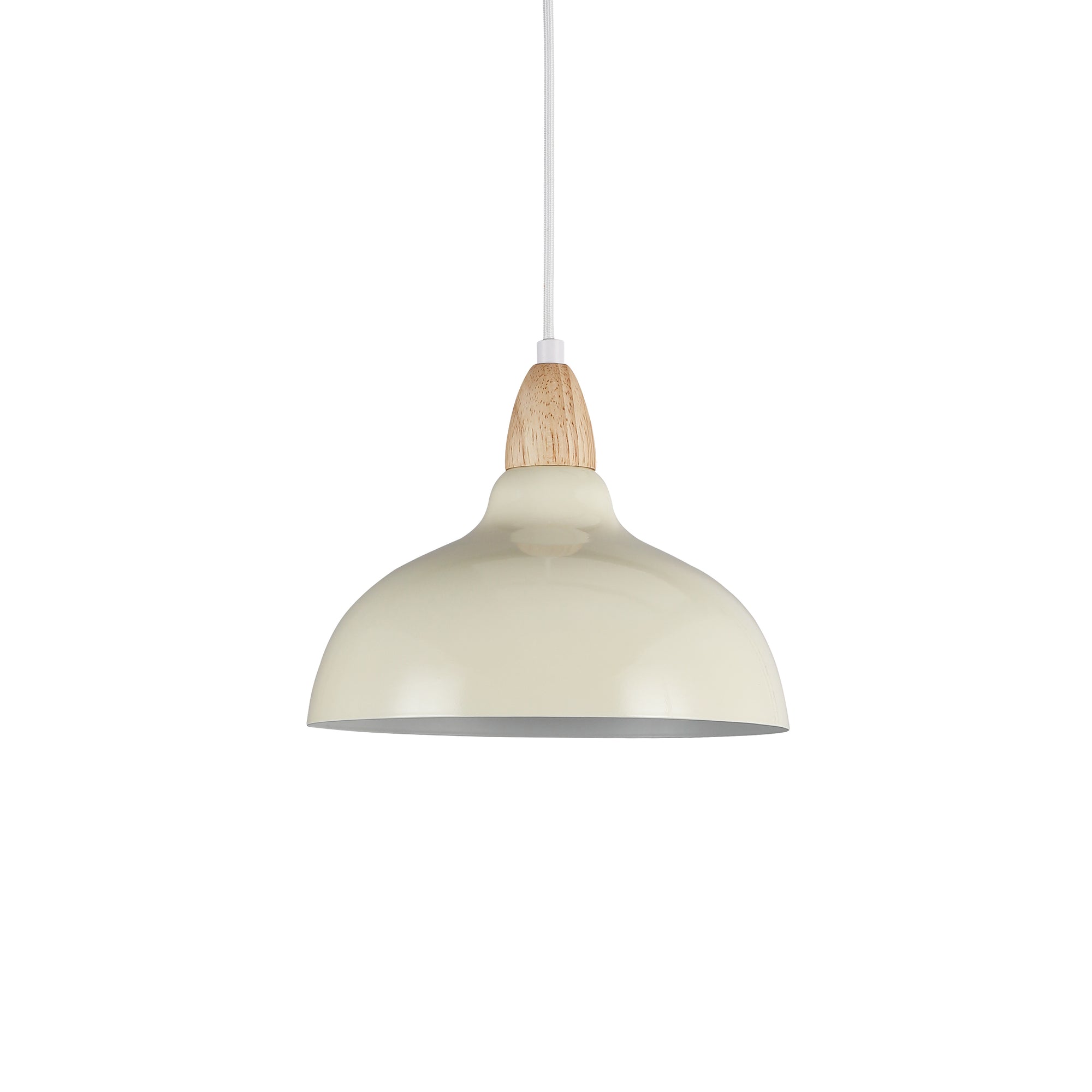 Oak Pendel Ø24 Glossy Vanilje-Nordic Seasons-OutletLamper.dk