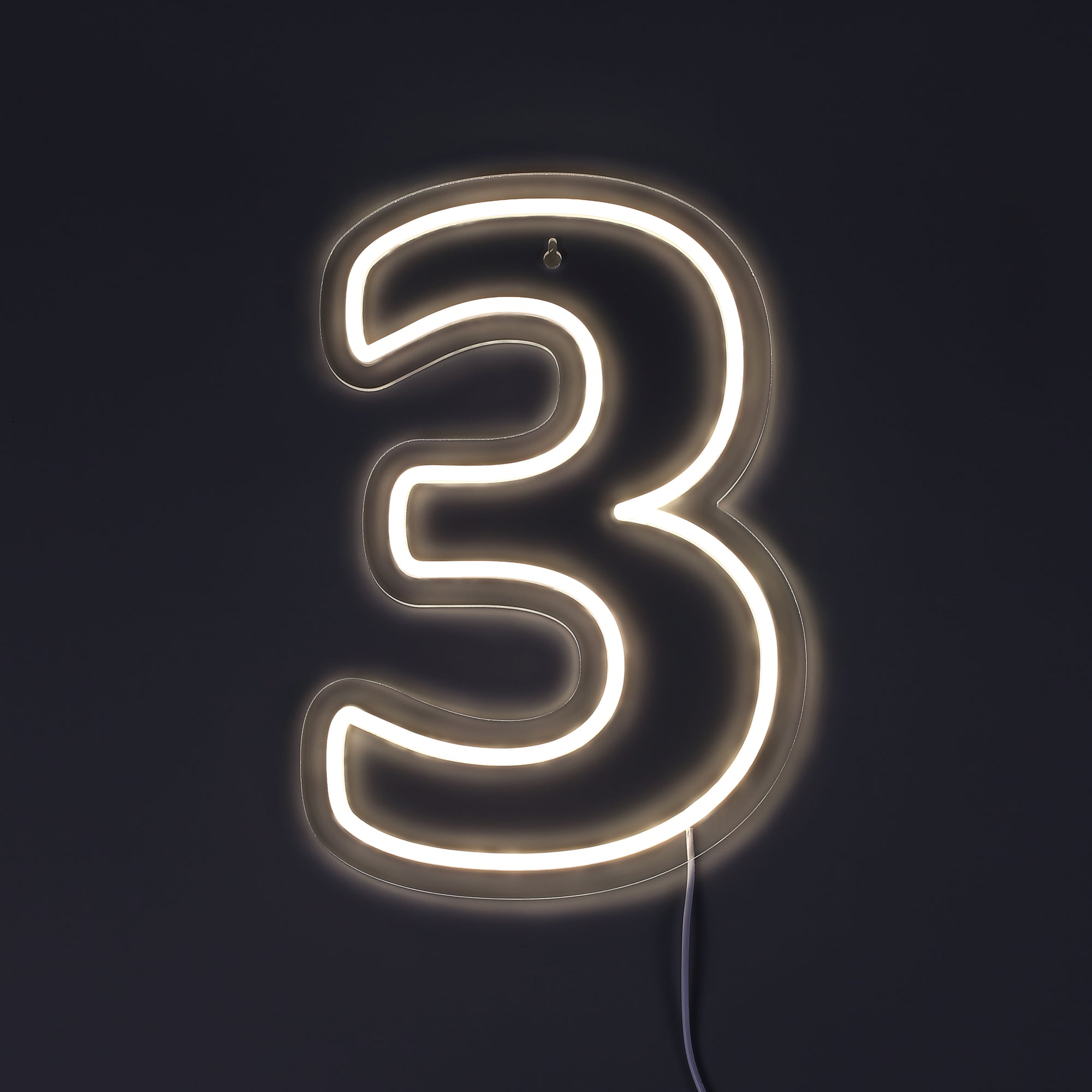 Tal 3 Neon Væglampe-Lightish-OutletLamper.dk