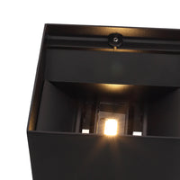 LED Væglampe XL 20W Udendørs Sort-Nordics Pro-OutletLamper.dk