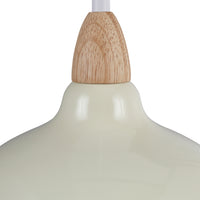 Oak Pendel Ø24 Glossy Vanilje-Nordic Seasons-OutletLamper.dk