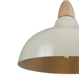 Oak Pendel Ø24 Glossy Vanilje-Nordic Seasons-OutletLamper.dk