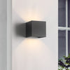 LED Væglampe IP65 12W Udendørs Sort