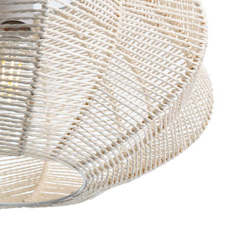 Tiva Braided Pendel Ø45 Raw White