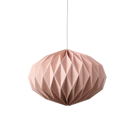 Moon Oblong Textile Light Pink