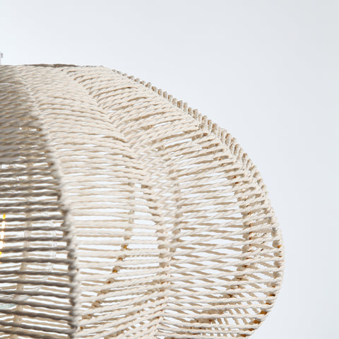 Tiva Braided Pendel Ø45 Raw White