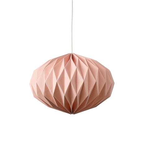 Moon Oblong Textile Light Pink