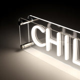 Chill LED Neon Box Bordlampe-Lightish-OutletLamper.dk