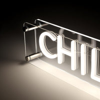 Chill LED Neon Box Bordlampe-Lightish-OutletLamper.dk