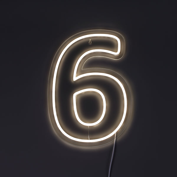 Tal 6 Neon Væglampe