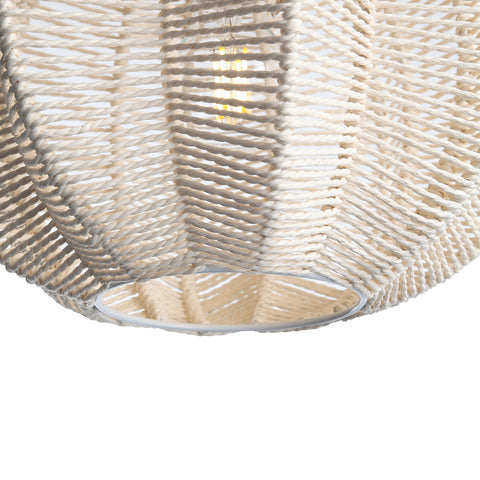 Tiva Braided Pendel Ø32 Raw White