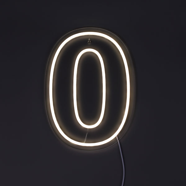 Tal 0 Neon Væglampe