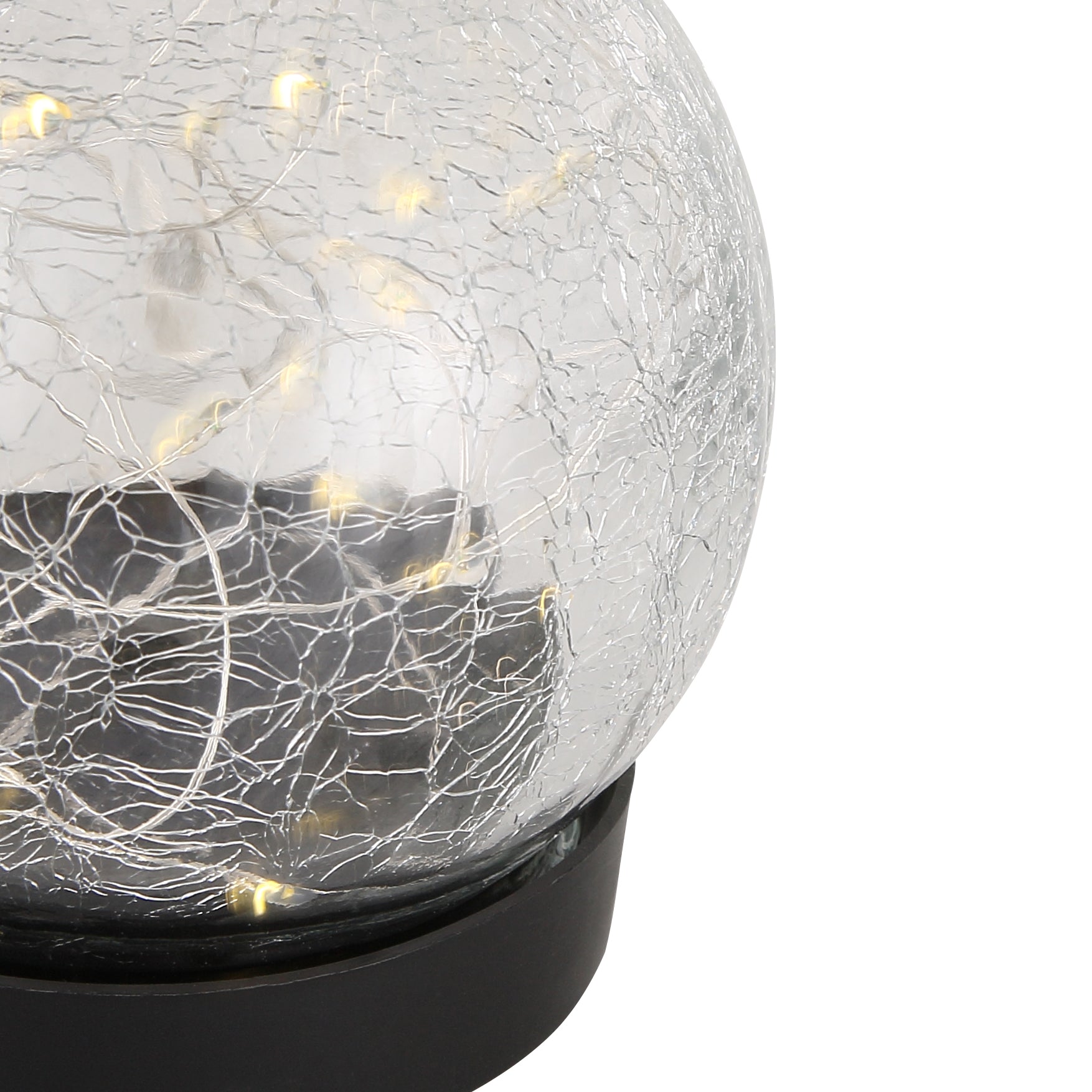 Solcelle Glaskugle 10cm-Essentials-OutletLamper.dk