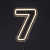 Tal 7 Neon Væglampe
