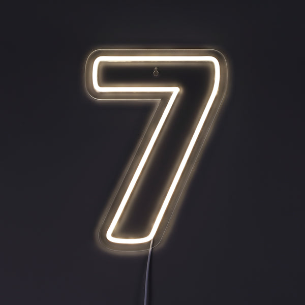 Tal 7 Neon Væglampe