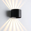 Cube Round Sunset IP65 6W Udendørs Væglampe Sort