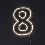 Tal 8 Neon Væglampe-Lightish-OutletLamper.dk