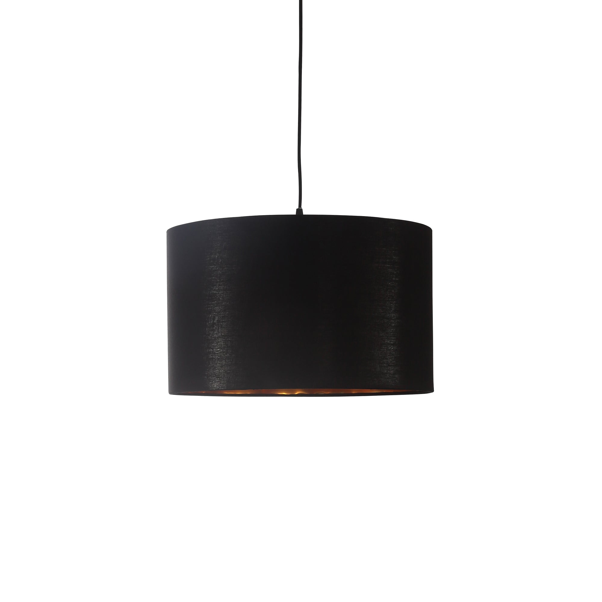 Drum Pendel Ø40 Sort/Messing-ShadesbyCPH-OutletLamper.dk