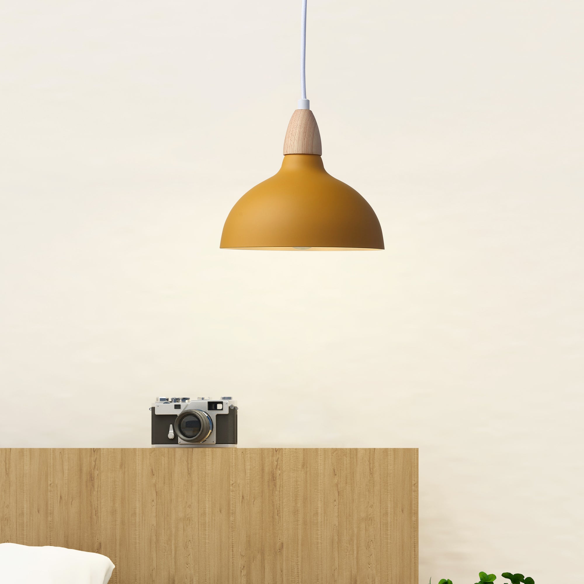 Oak Pendel Ø19 Mustard-Nordic Seasons-OutletLamper.dk