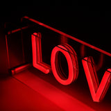 LOVE LED Neon Box Bordlampe-Lightish-OutletLamper.dk