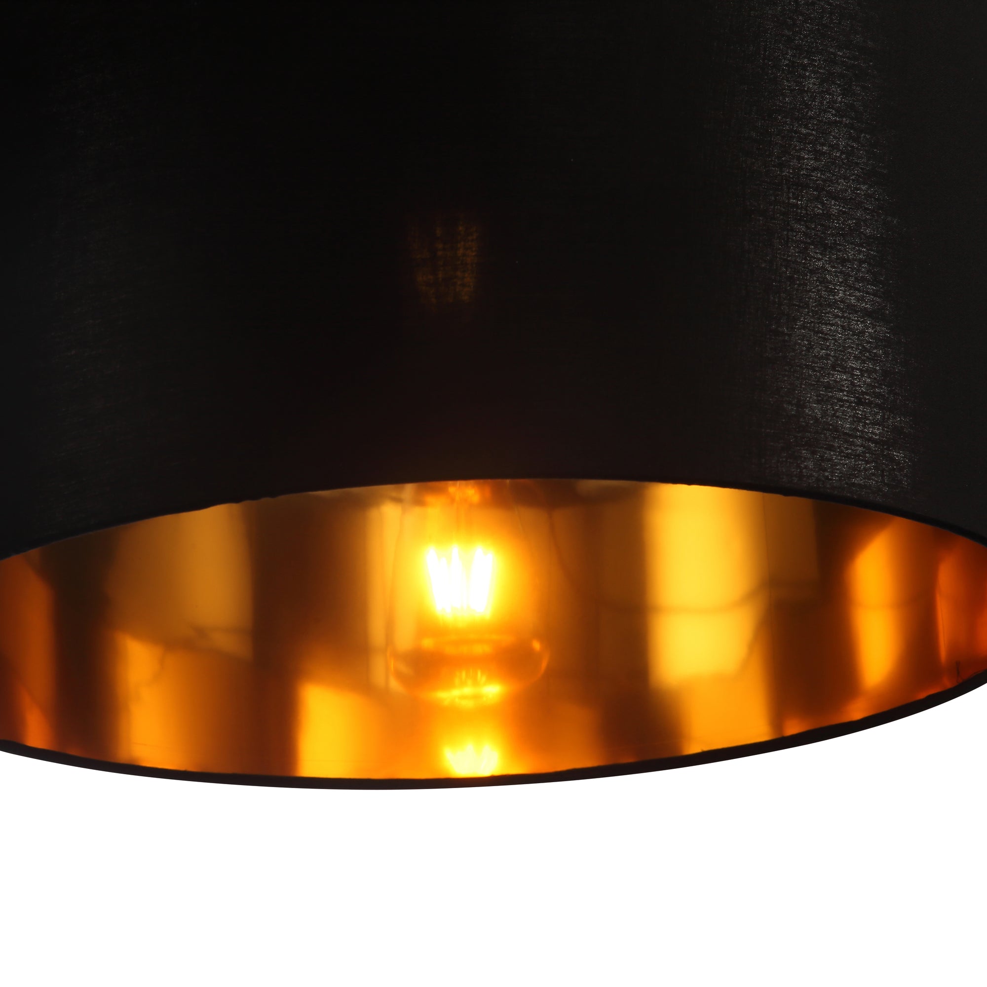 Drum Pendel Ø40 Sort/Messing-ShadesbyCPH-OutletLamper.dk
