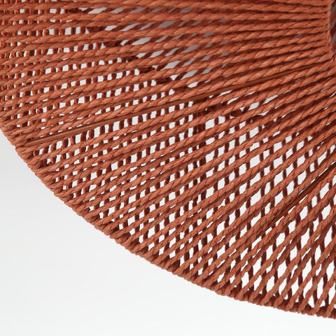 Braided Loftlampe Ø60 Earth Red
