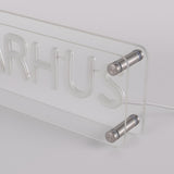 Århus LED Neon Box Bordlampe-Lightish-OutletLamper.dk