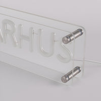 Århus LED Neon Box Bordlampe-Lightish-OutletLamper.dk