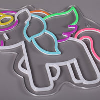Unicorn Baby Neon Væglampe-Lightish-OutletLamper.dk