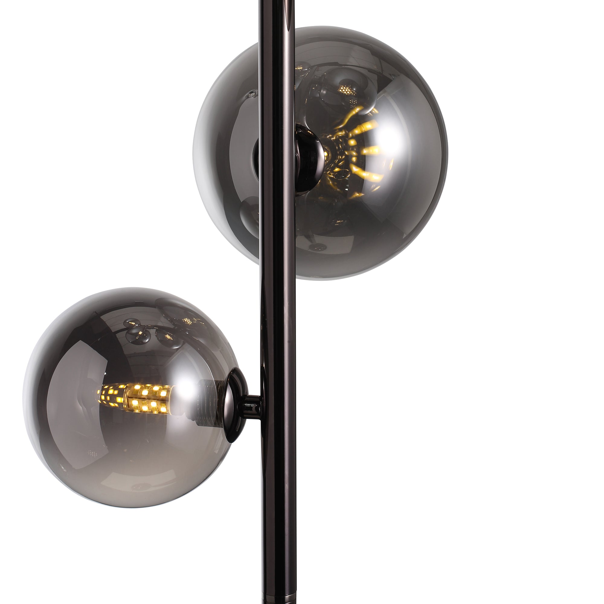 Valencia Gulvlampe Titanium/Smoke-Nordic Seasons-OutletLamper.dk