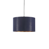 Drum Pendel Ø40 Blå/Messing-ShadesbyCPH-OutletLamper.dk