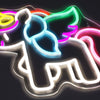 Unicorn Baby Neon Væglampe