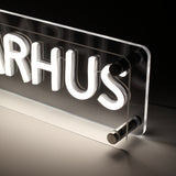 Århus LED Neon Box Bordlampe-Lightish-OutletLamper.dk