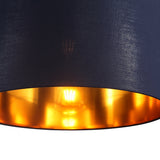 Drum Pendel Ø40 Blå/Messing-ShadesbyCPH-OutletLamper.dk