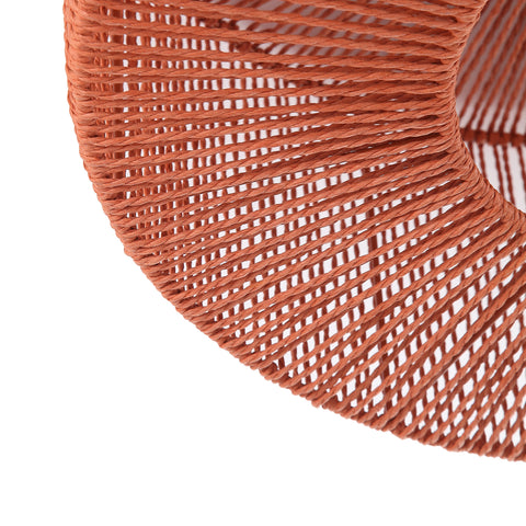 Braided Loftlampe Ø46 Earth Red
