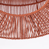 Braided Loftlampe Ø46 Earth Red
