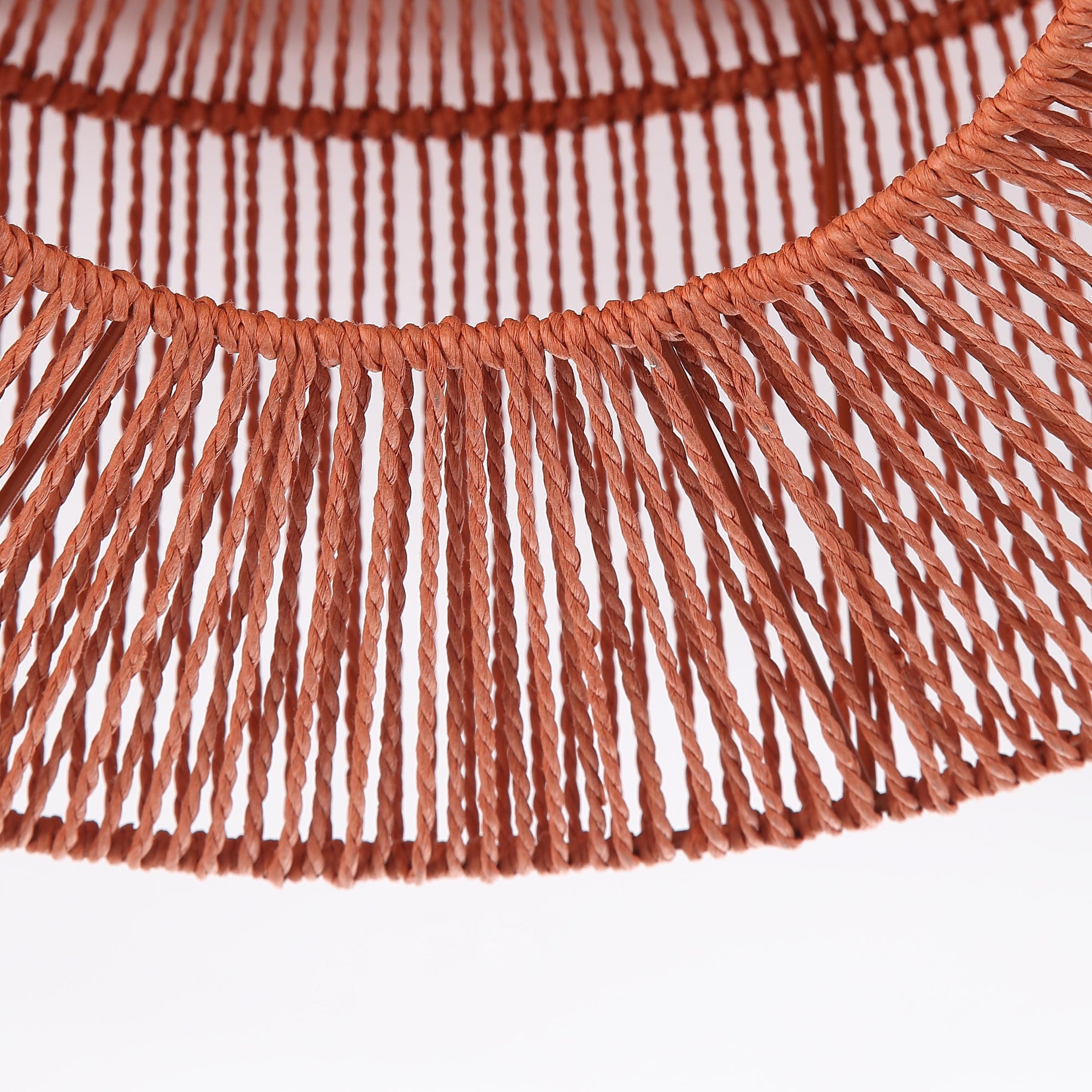 Braided Loftlampe Ø46 Earth Red