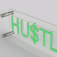 Hustle LED Neon Box Bordlampe-Lightish-OutletLamper.dk
