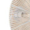 Orb Braided Væglampe Raw White