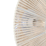 Orb Braided Væglampe Raw White