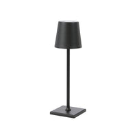 Garda Mini 24cm Trådløs Bordlampe IP54 Sort
