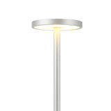 Bologna Mini LED Trådløs Bordlampe Sølv